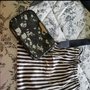 Henri Bendel Camo Camera Bag Crossbody